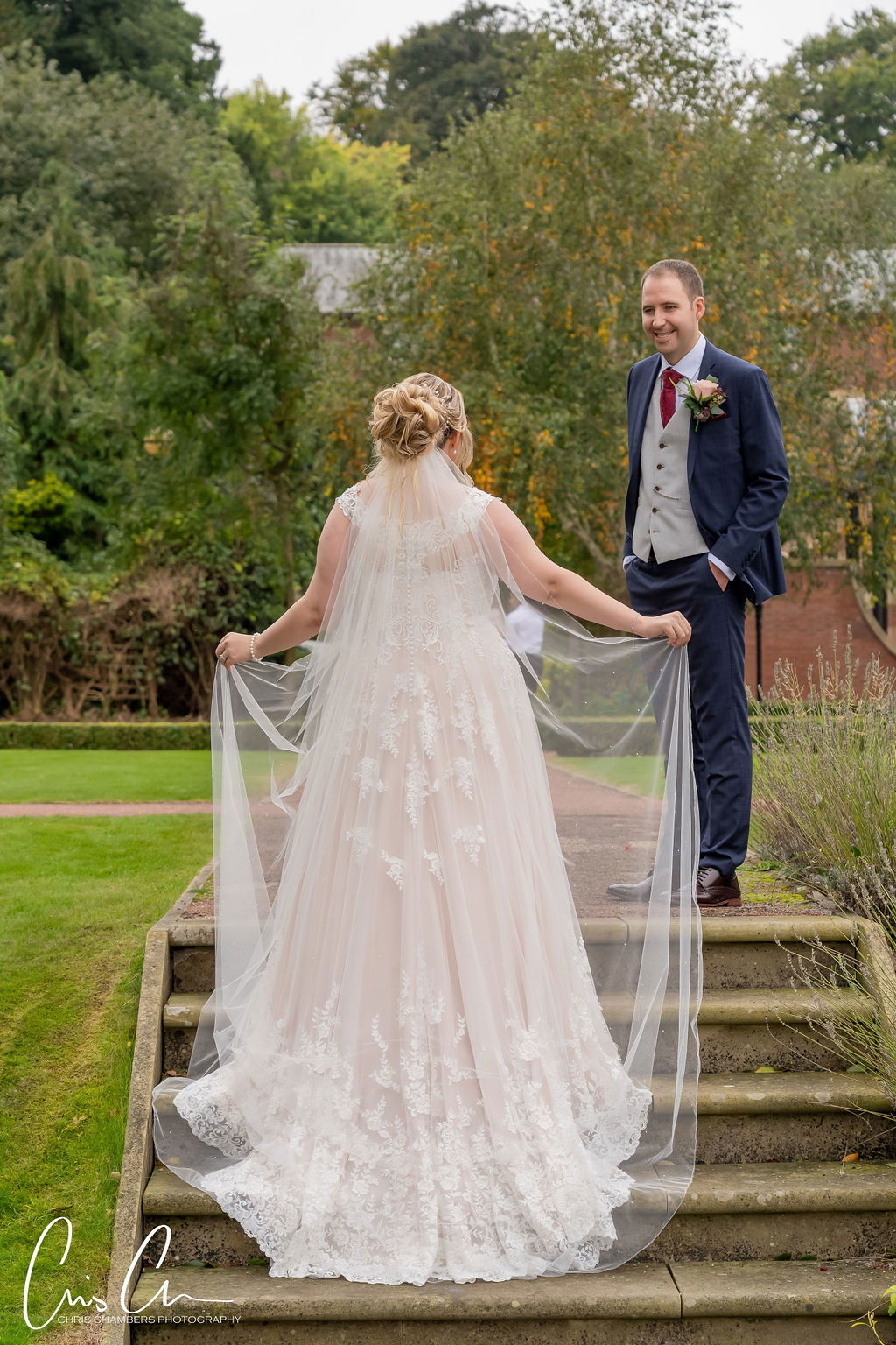 High Bridal Bun