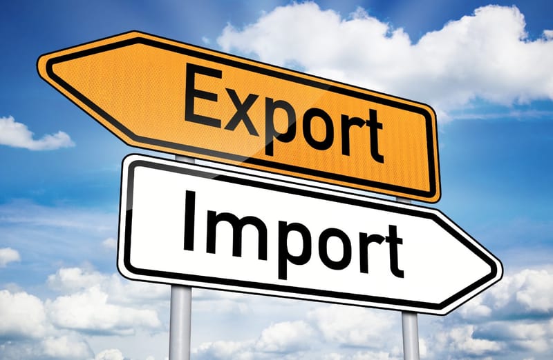 Magnitude of Imports and Exports - Climate and Hope