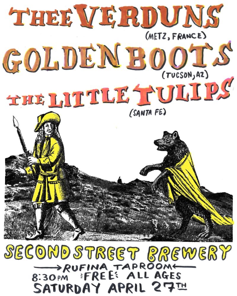 Santa Fe - Golden Boots / Thee Verduns / The Little Tulips