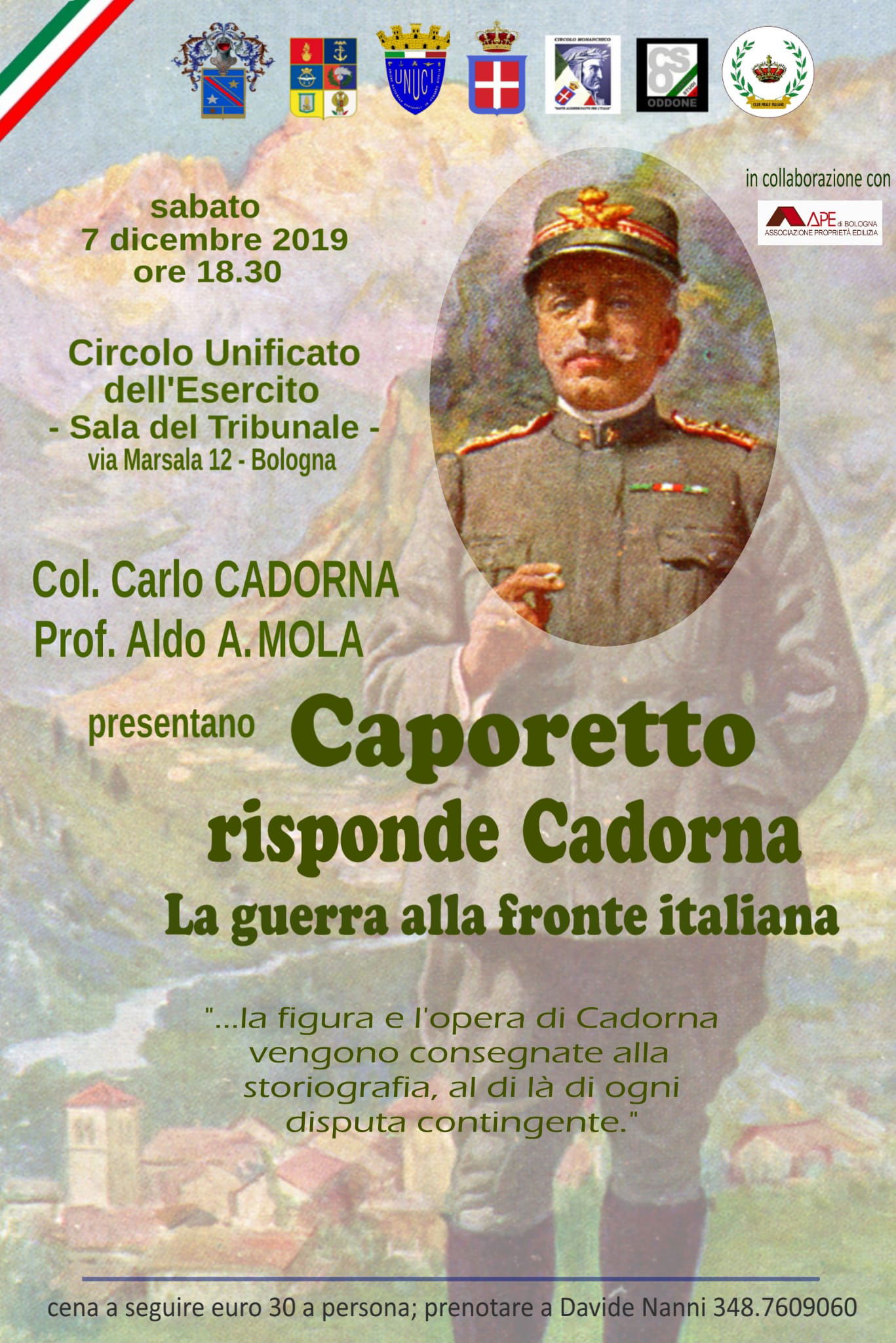 CAPORETTO, RISPONDE CADORNA