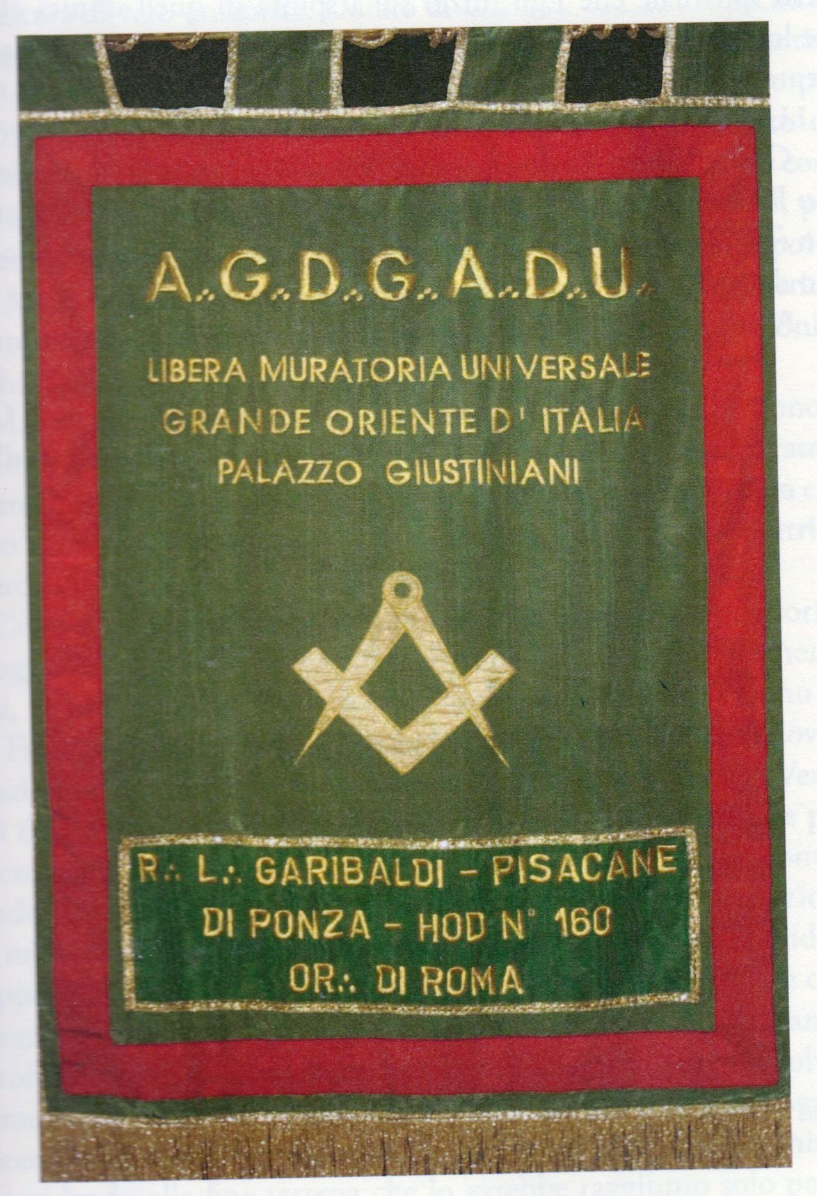 MILITARI E MASSONI
CADUTI PER LA LIBERTÀ