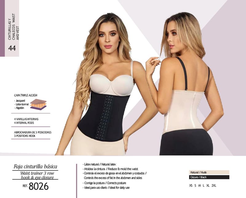 HIGH PANTY GIRDLE ref : 3017 - AISA FASHION *COLOMBIAN CLOTHING