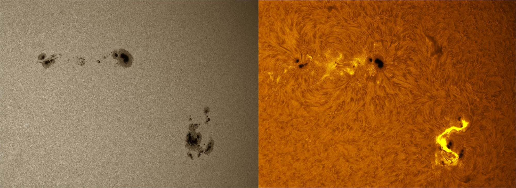 SUN (20170906) WL & H-alpha