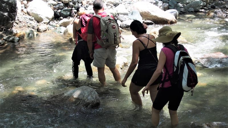 River trekking  στους Στρόπωνες&Βουτιές στην Χιλιαδού!