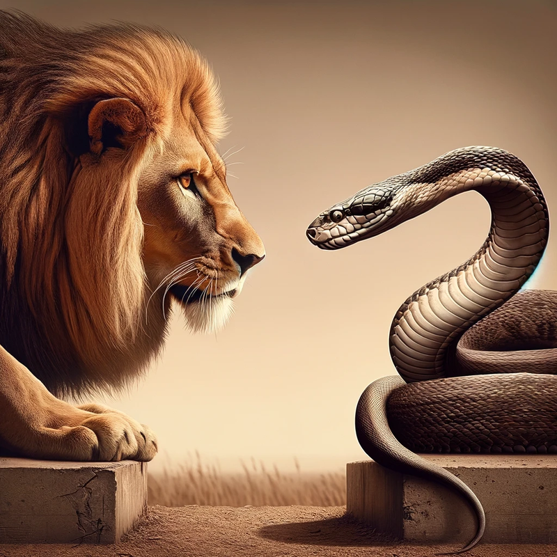 הנחש של יעקב והאריה של ישראל