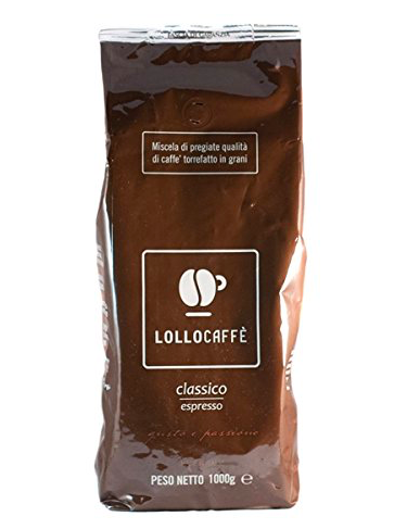 Lollo Caffe Classico Espresso 1 Kg Caffè in Grani