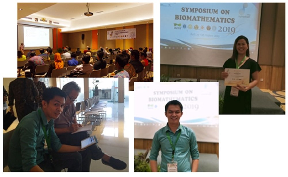 CSU Math Faculty Members Participate Symposium on Biomathematics at Indonesia