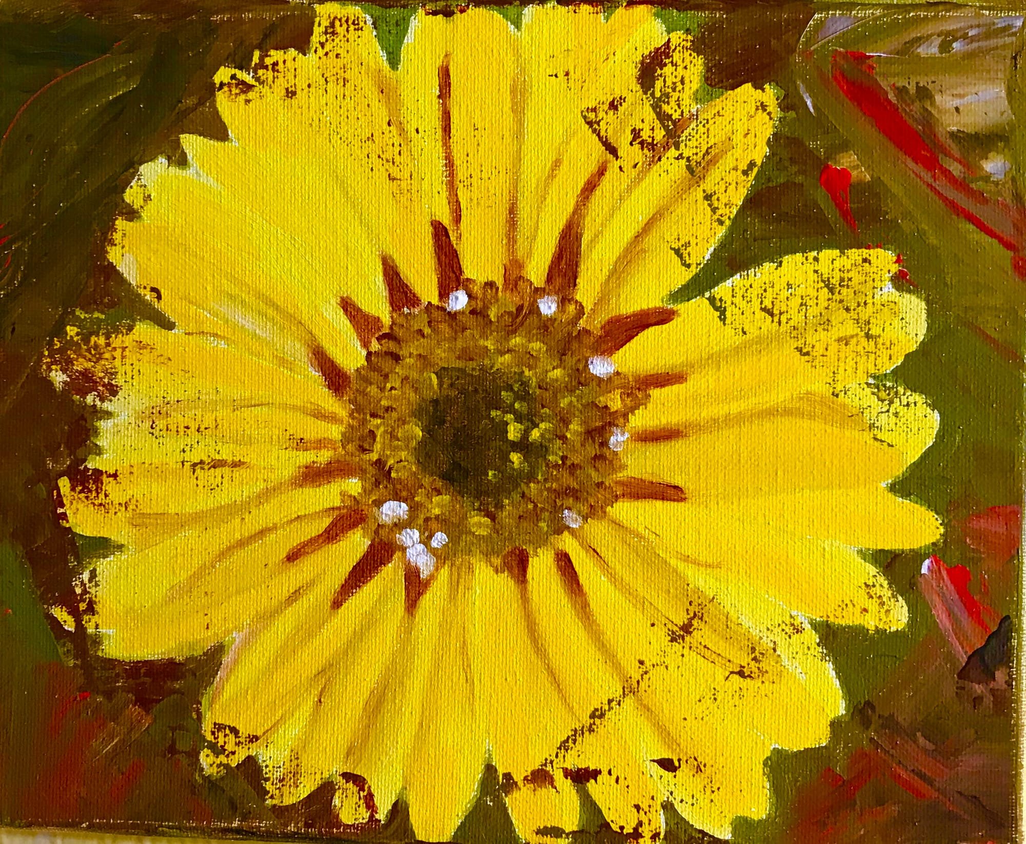 SOLD - My Yellow Daisy  Flower