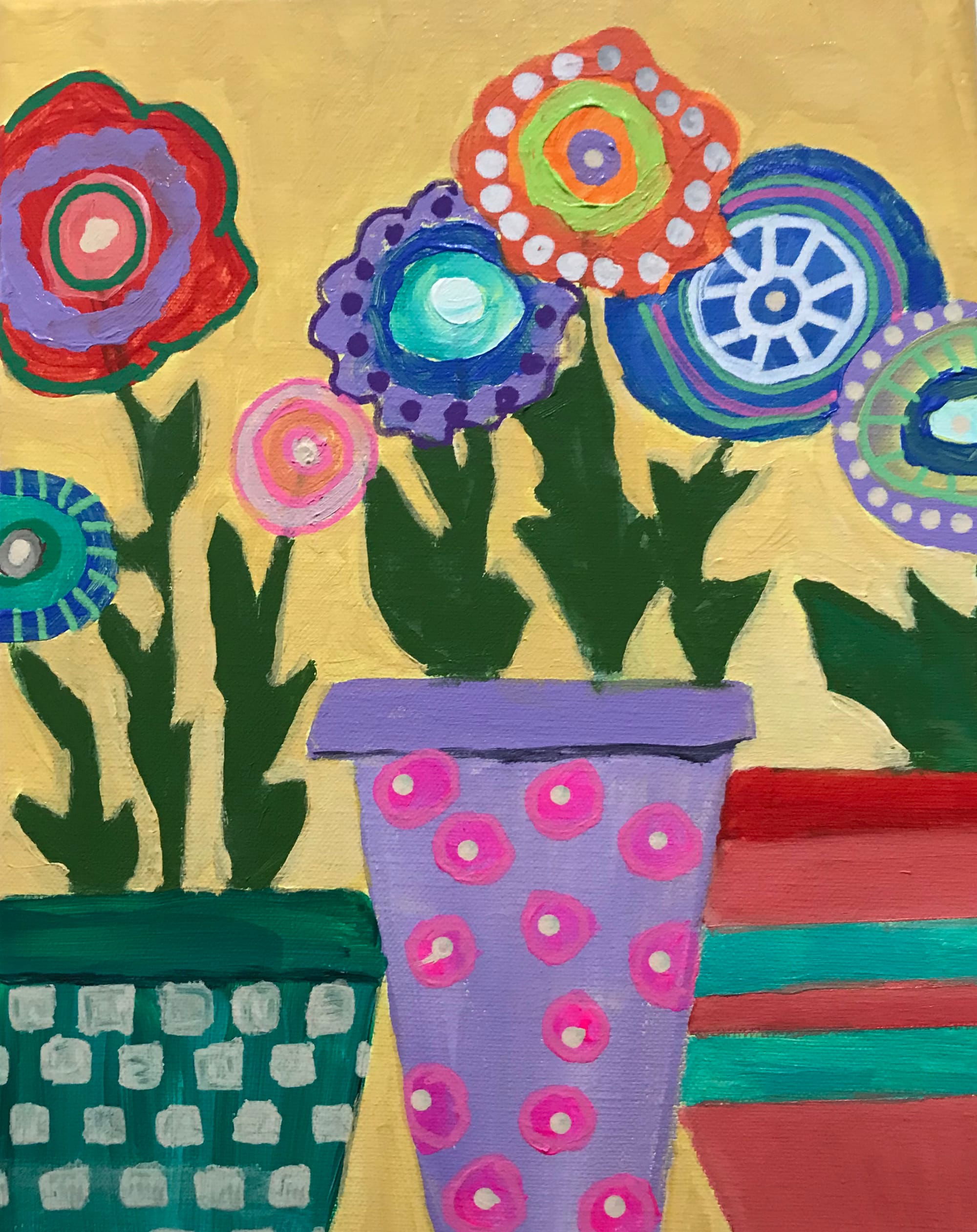 Folk Art Flowers #1