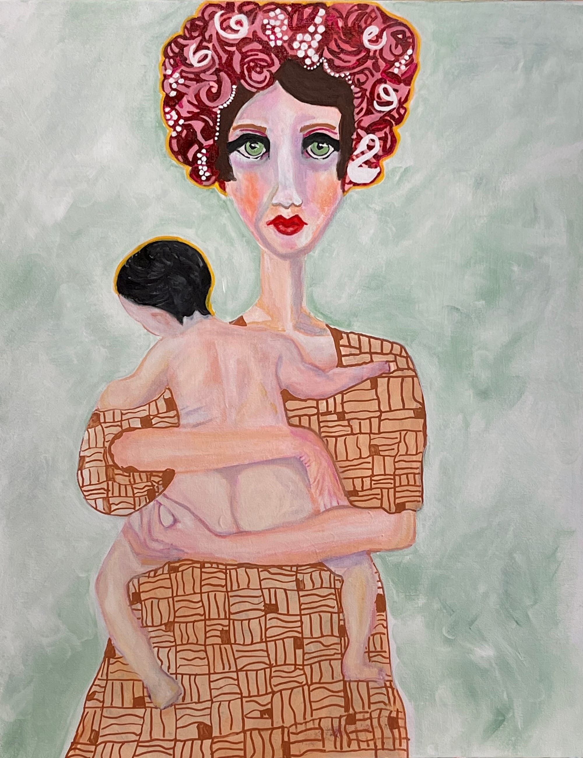 SOLD - Mother and Child