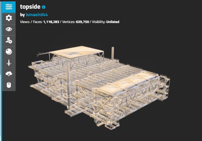 OFFSHORE TOPSIDE 6 STRUCTURAL ONLY (Sketchfab)