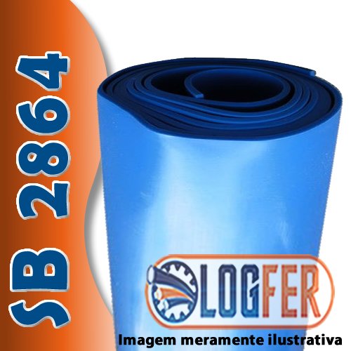 Lençol Borracha SBR SB-2864 Azul