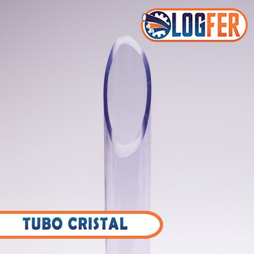 Tubo cristal transparente