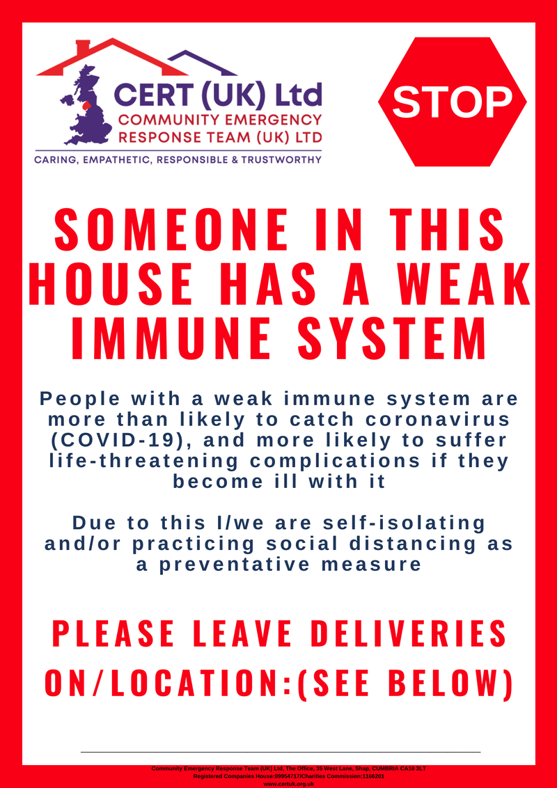 Weak Immune System