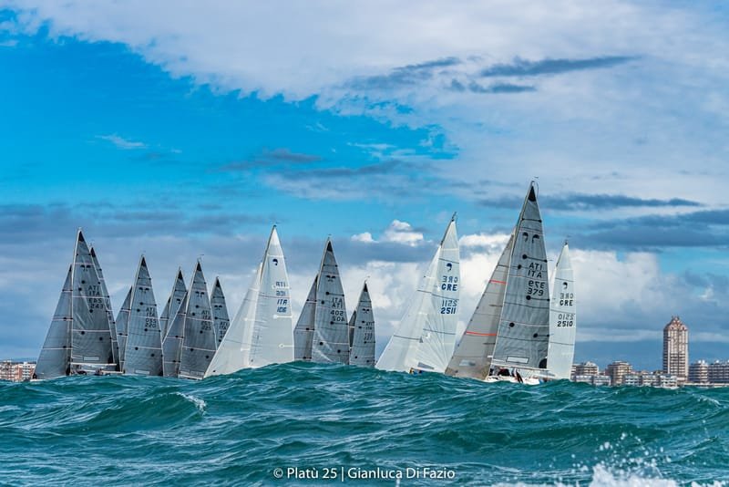 Platu 25 Gold Cup 2022, Anzio, international event,  from the 27 of September till the first of october
