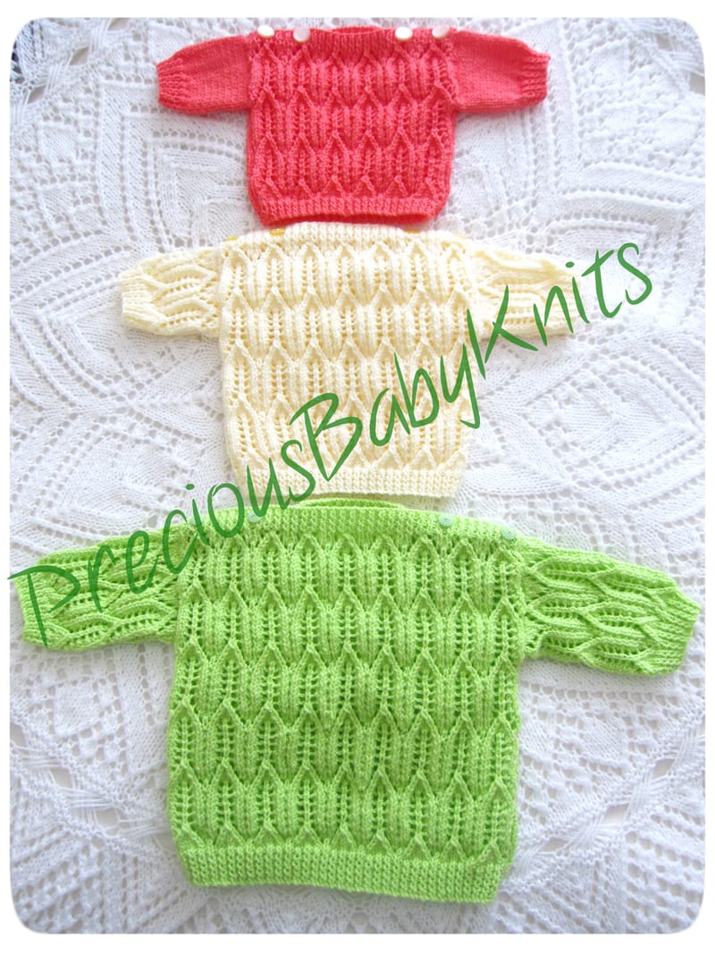 Baby Girls knitting patterns PreciousBabyKnits