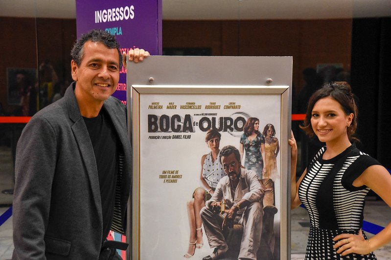 Festival de Brasília: Marcos Palmeira e Luana Comparato conversam com o público no debate sobre Boca de Ouro