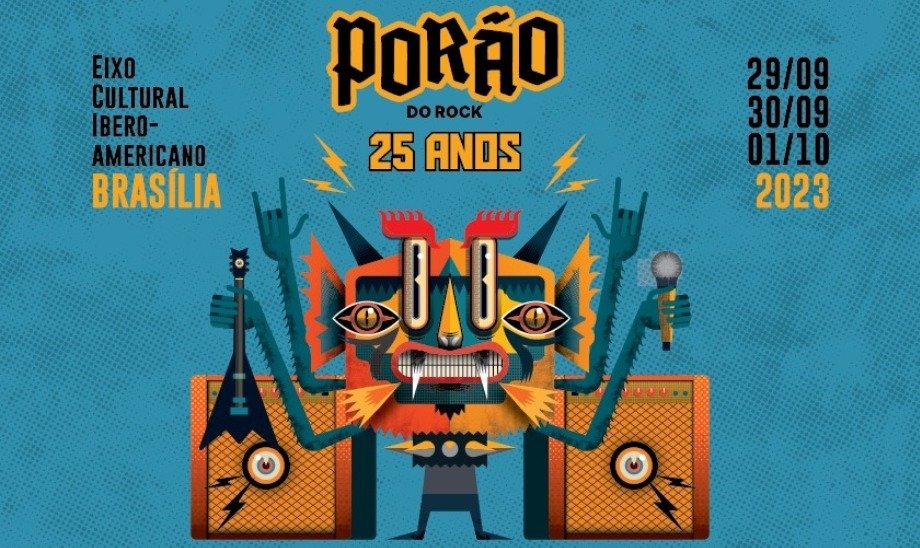 Porão do Rock comemora 25 anos e convida os fãs do Festival para viverem novas experiências