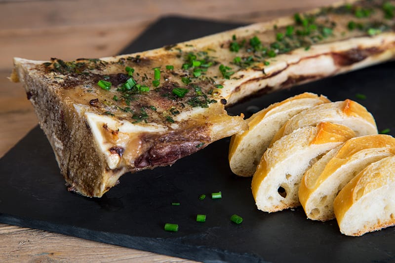 Os à moelle de bœuf en longueur