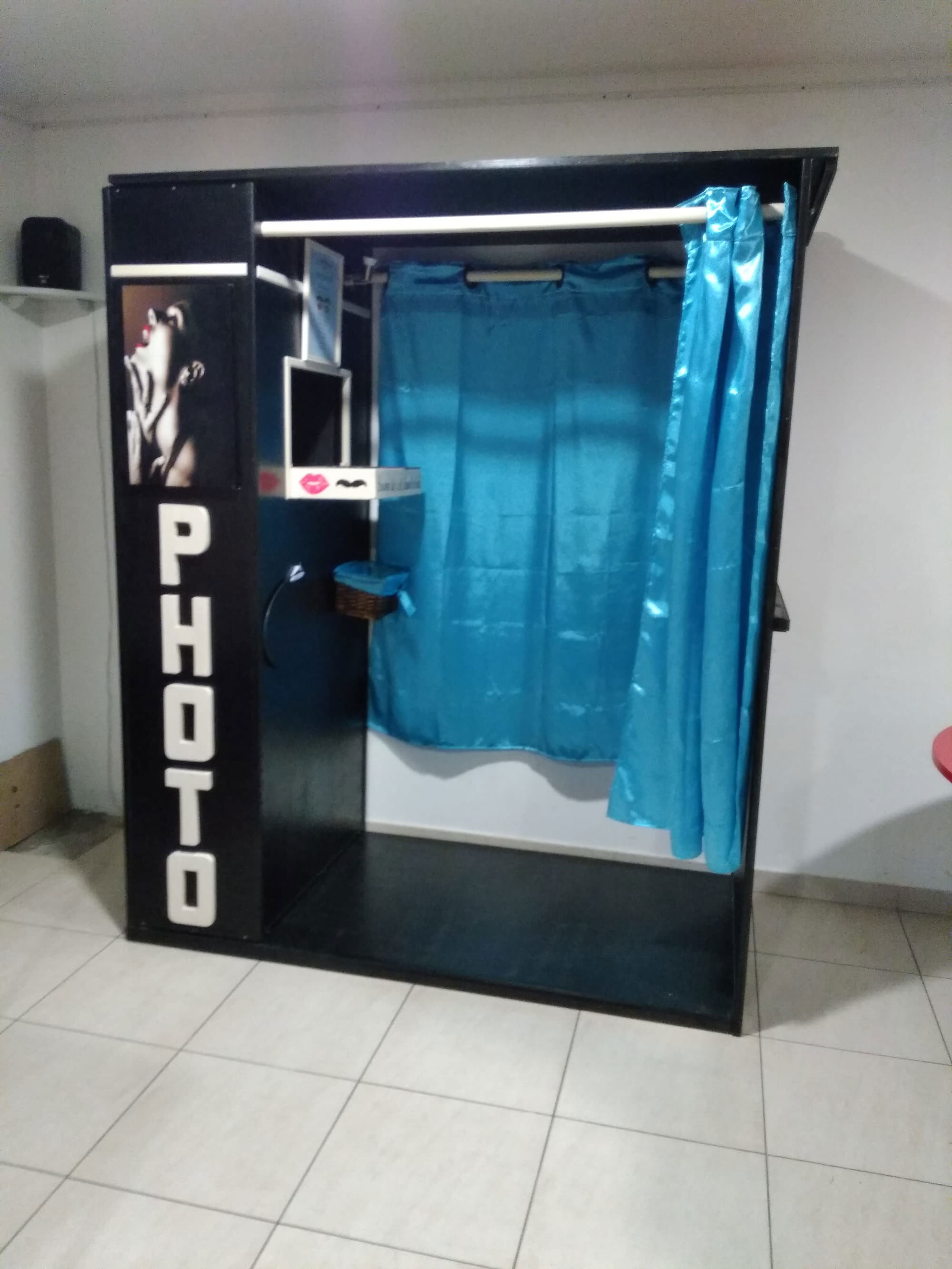 Photobooth / Photomaton Turquoise