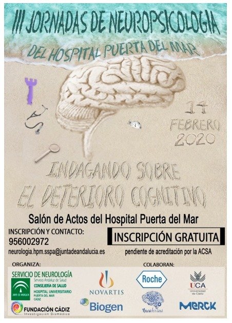 III Jornadas de Neuropsicología del Hospital Uiniversitario Puerta del Mar