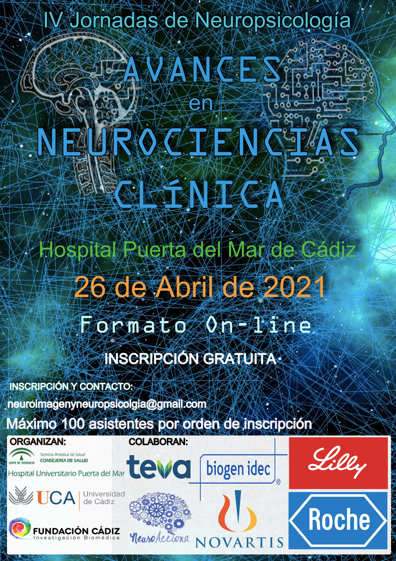 IV Jornadas de Neuropsicología Hospital Universitario Puerta del Mar  - “Avances en Neurociencia Clínica”