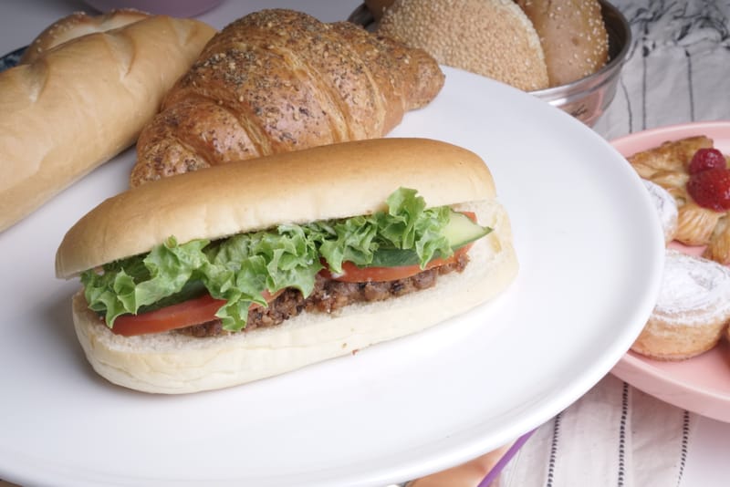 Egg Plant Sandwich ساندويش باذنجان