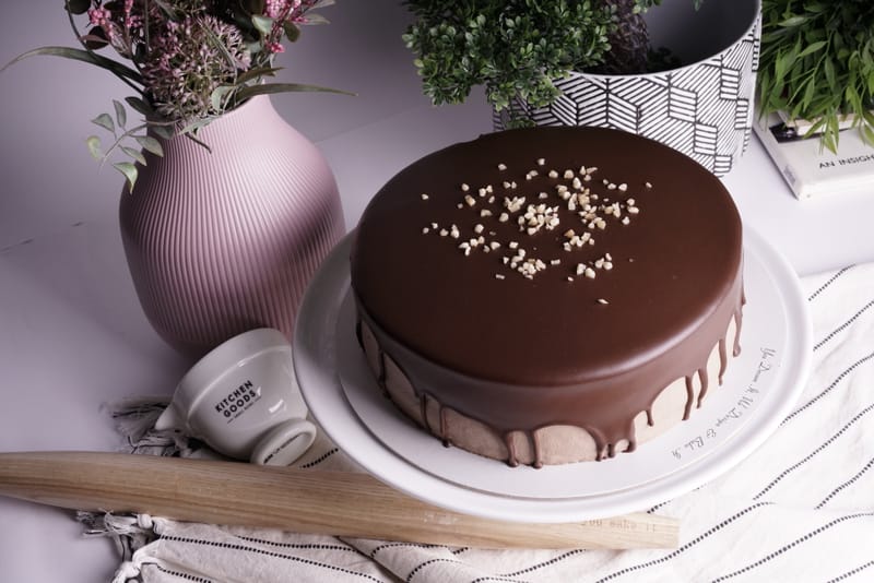 Ganache Cake كيكه الغاناش