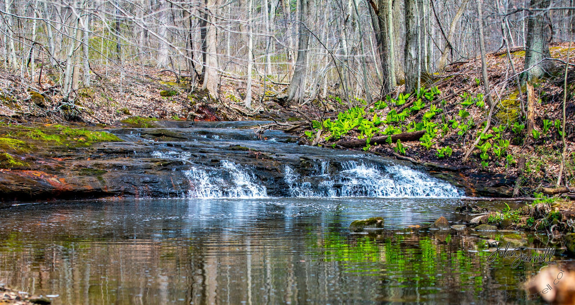 Richfield Heritage Park Waterfall