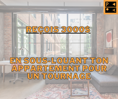 Recherche Appartement pour tournage  image