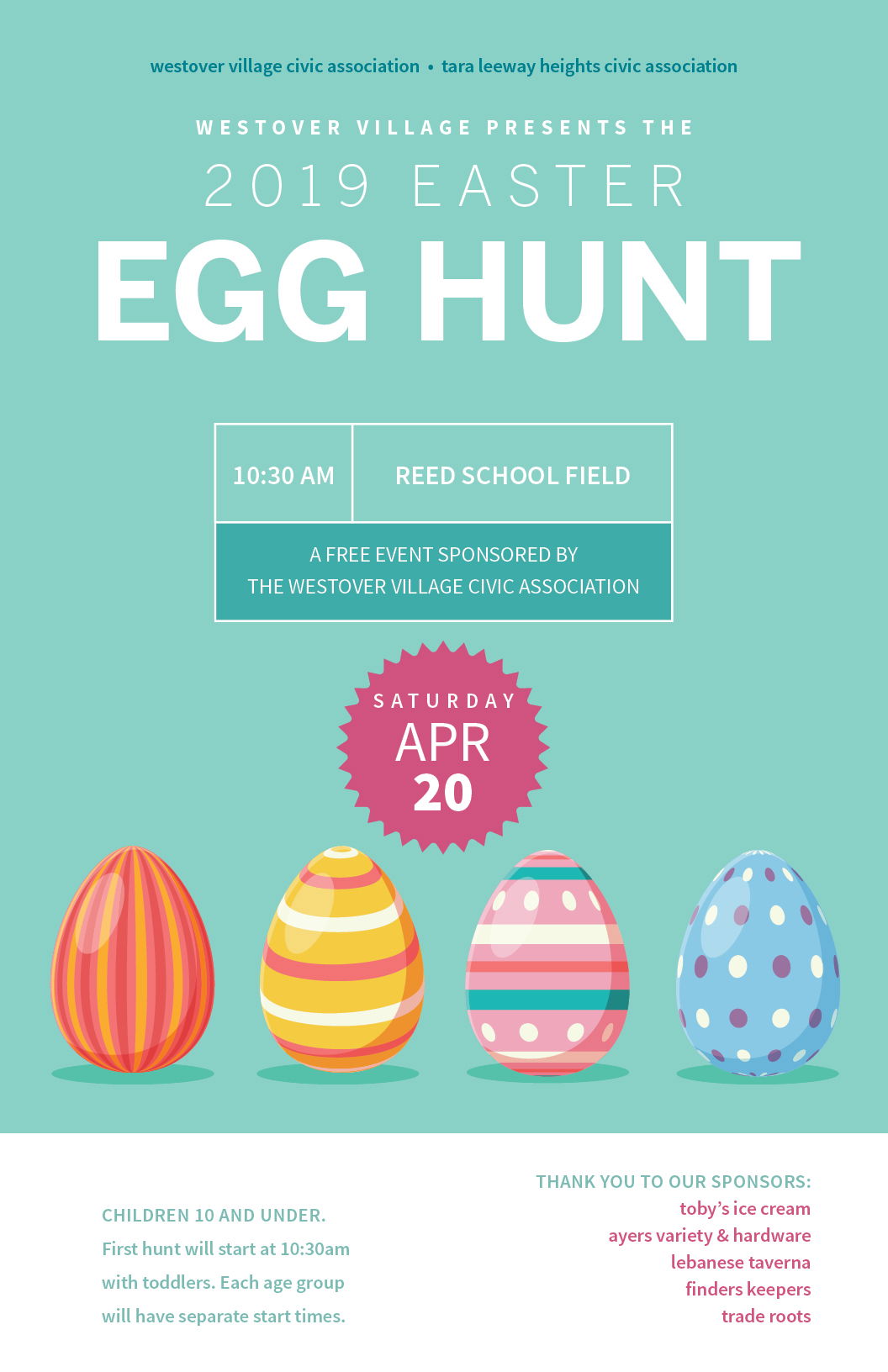 Easter Egg Hunt, 2019