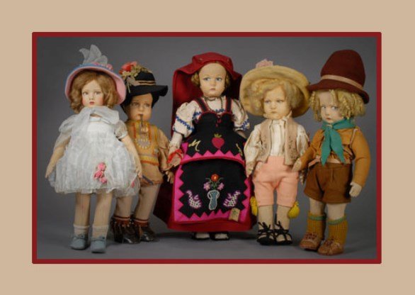 Lenci doll, vintage, cloth, felt, Italian, Lenci,lenci, レンチ 