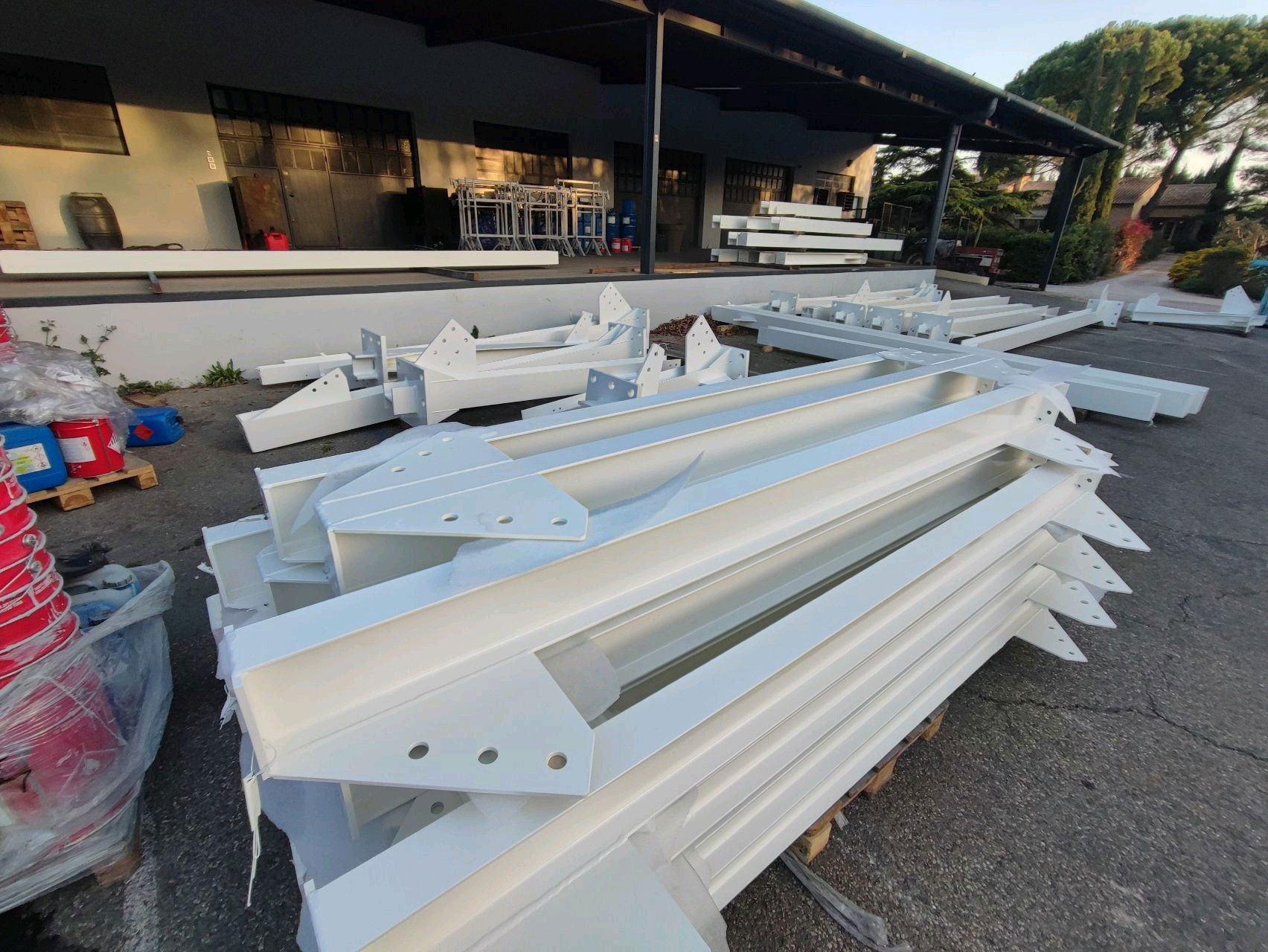 MISE EN OEUVRE 10 000M² SYSTEME ACQPA 3 COUCHES
