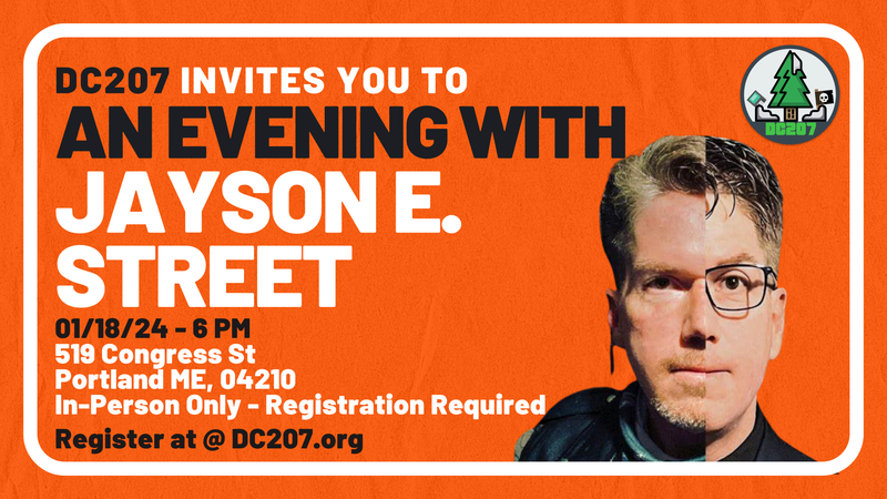 An Evening with Jayson E. Street