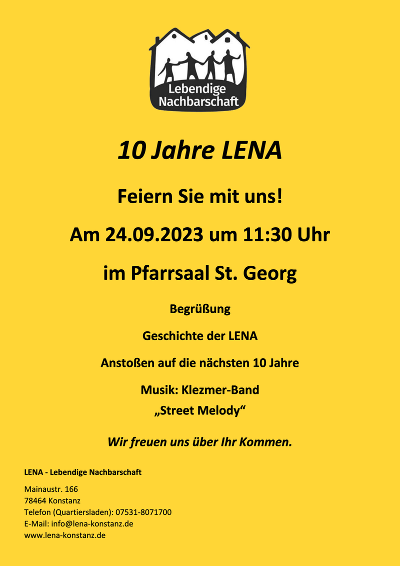 10 Jahre LENA