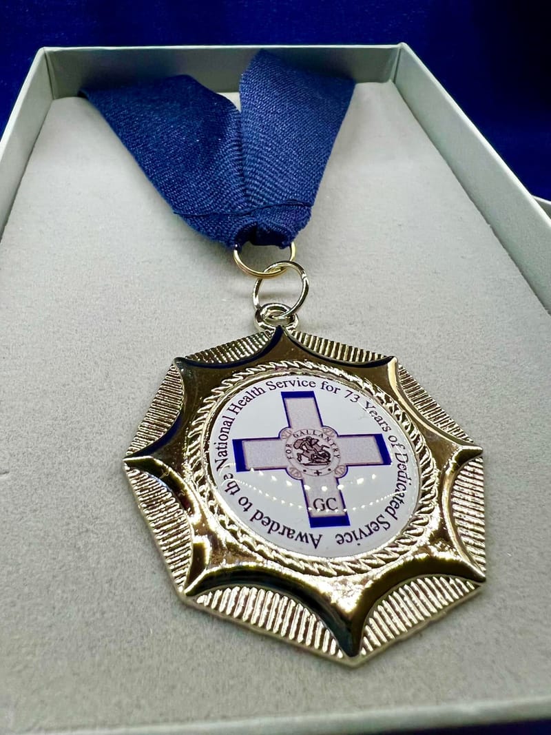 NHS Cross FIVE STAR LOCAL