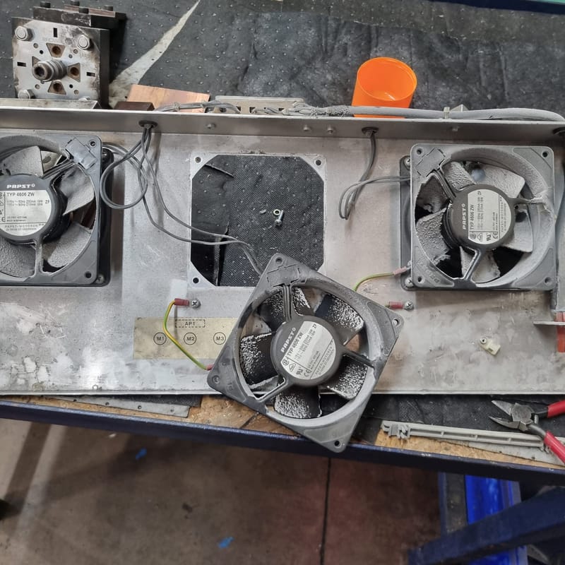 Agietron Integral 5 Cooling Fan Issue JP Technical Services Ltd