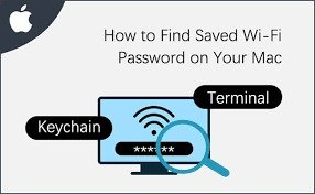 How to find a saved WIFI password on MAC image