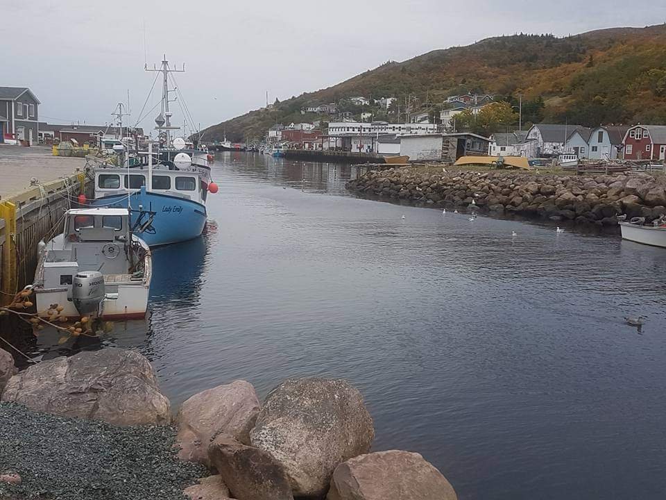 A small port in Newfoundland Canada