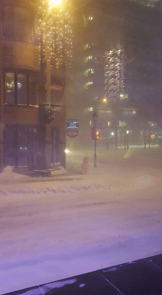 A lovely Montreal winter night