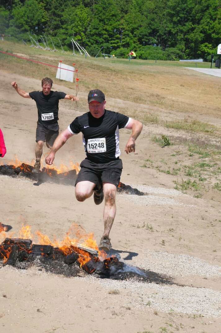 One of the many times I ran the warrior dash