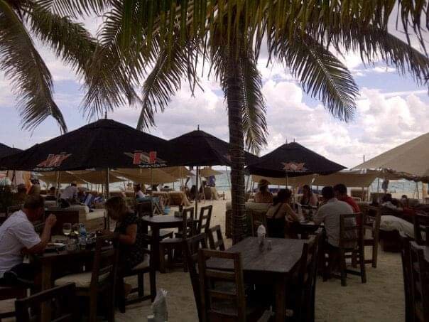 Zanza's bar, one of my favorite hangouts, Playa Del Carmen