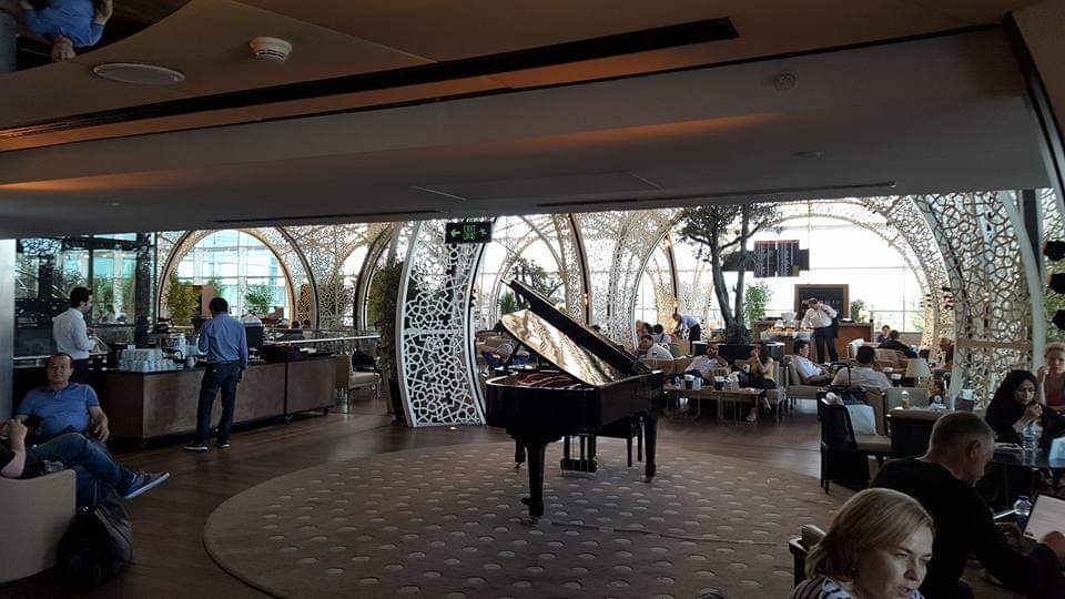 Turkish Airlines Lounge in Istanbul, the very best