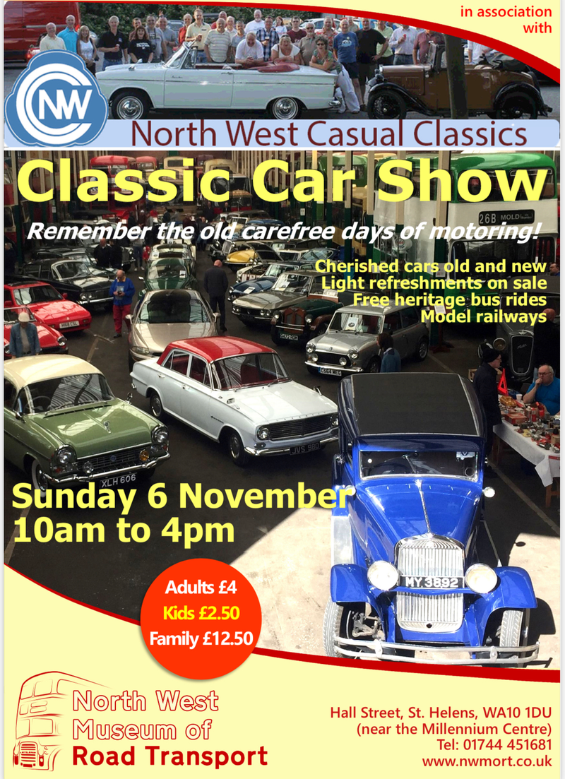 Classic Car Show North West Museum of Road Transport