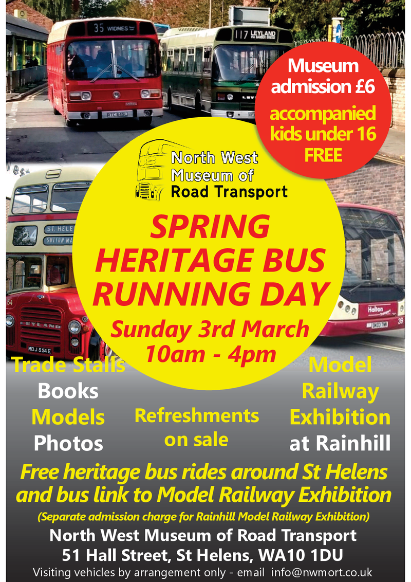 Spring Heritage Bus Running Day