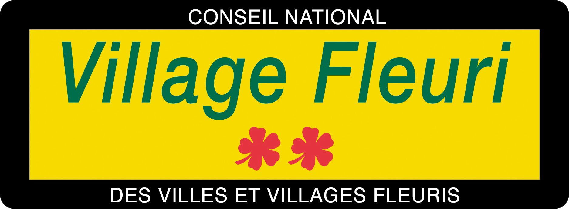 Village fleuri