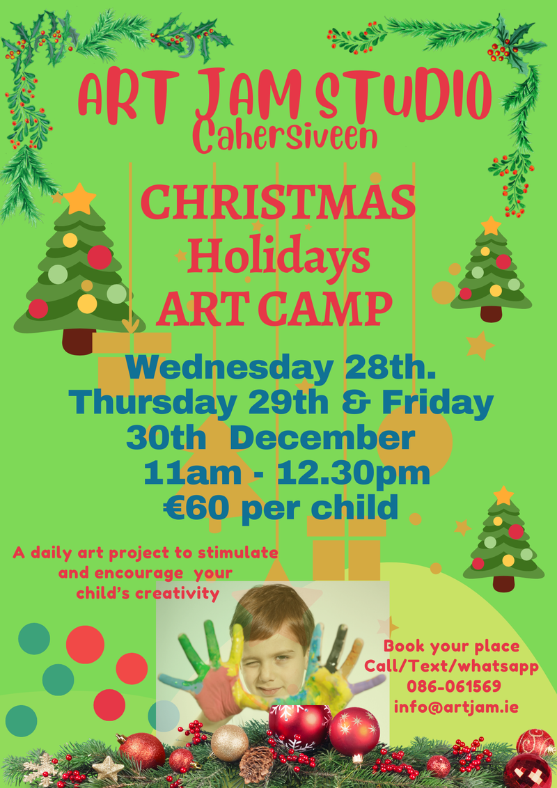 Christmas Holiday Art Camp
