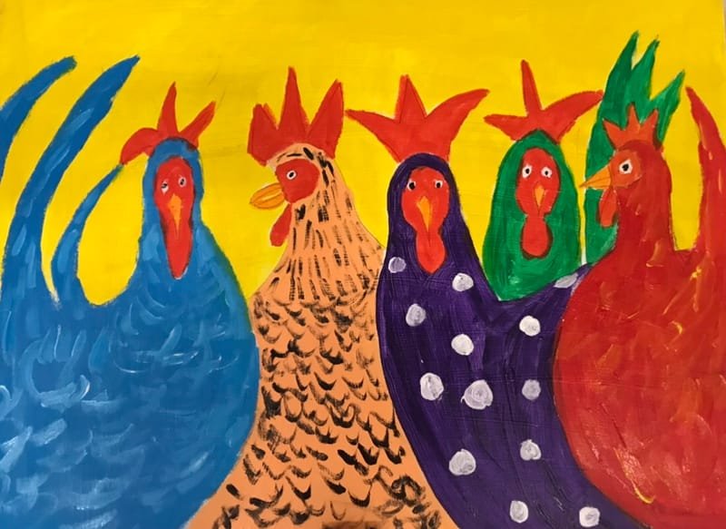 Paint & Prosecco - Cluck Cluck