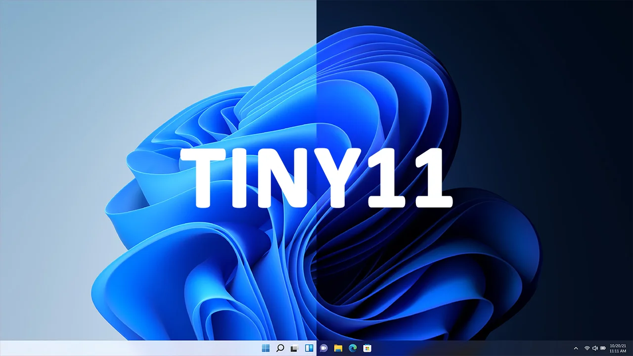 Tiny11 : Windows 11 allégé et optimisé, maintenant disponible en version 23H2.