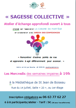 Atelier "SAGESSE COLLECTIVE"